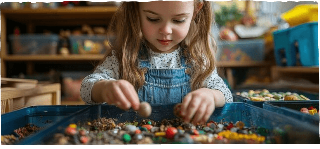 Montessori Activities, sensorial activities in Montessori feature