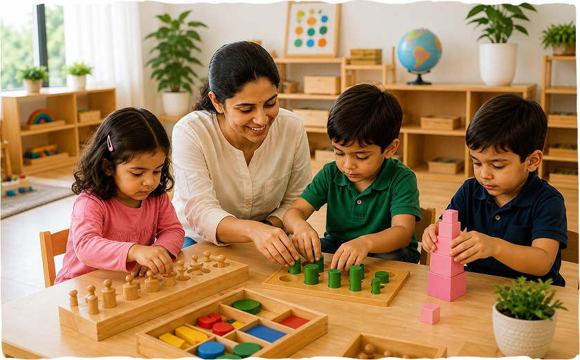 How the Montessori Method Helps Children Become Independent Learners